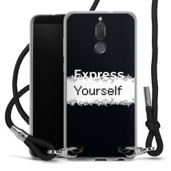 Carry Case Fabric black/silver