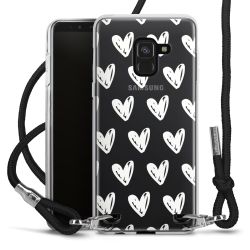 Carry Case Transparent Fabric black/silver