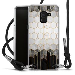 Carry Case Transparent Fabric black/silver