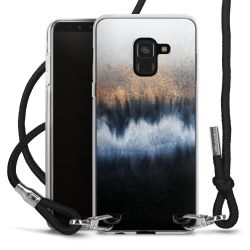 Carry Case Transparent Fabric black/silver