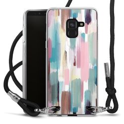 Carry Case Transparent Fabric black/silver