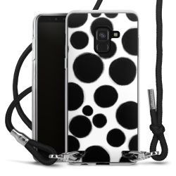 Carry Case Transparent Fabric black/silver