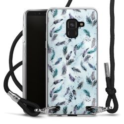 Carry Case Transparent Fabric black/silver