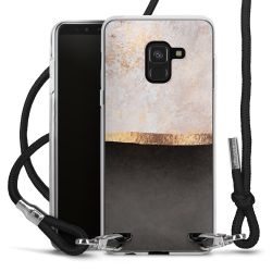 Carry Case Transparent Fabric black/silver