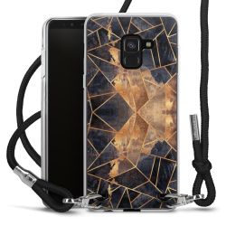 Carry Case Transparent Fabric black/silver