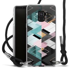 Carry Case Transparent Fabric black/silver