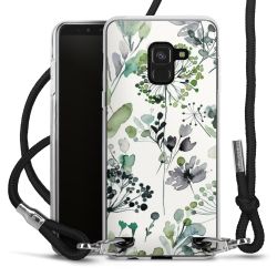 Carry Case Transparent Fabric black/silver