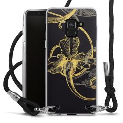 Carry Case Transparent Fabric black/silver