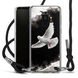 Carry Case Transparent Fabric black/silver