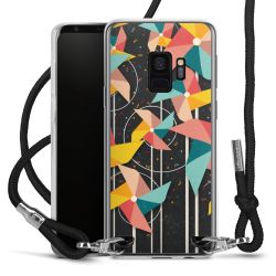 Carry Case Transparent Fabric black/silver