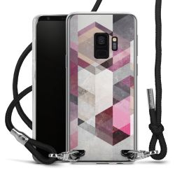 Carry Case Transparent Fabric black/silver