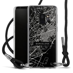 Carry Case Transparent Fabric black/silver