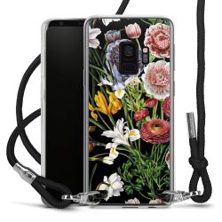 Carry Case Transparent Fabric black/silver