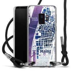 Carry Case Transparent Fabric black/silver