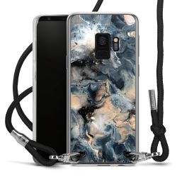 Carry Case Transparent Fabric black/silver