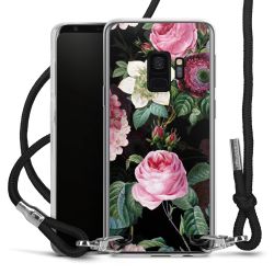 Carry Case Transparent Fabric black/silver