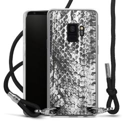 Carry Case Transparent Fabric black/silver