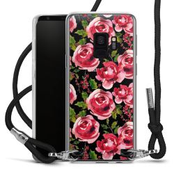 Carry Case Transparent Fabric black/silver