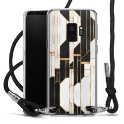 Carry Case Transparent Fabric black/silver