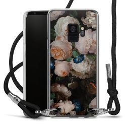 Carry Case Transparent Fabric black/silver