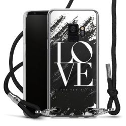 Carry Case Transparent Fabric black/silver