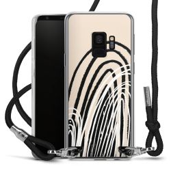 Carry Case Transparent Fabric black/silver