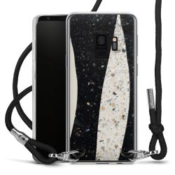 Carry Case Transparent Fabric black/silver