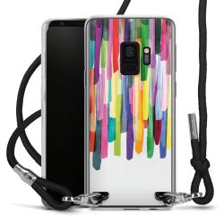 Carry Case Transparent Fabric black/silver