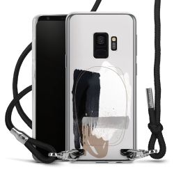 Carry Case Transparent Fabric black/silver