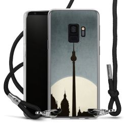 Carry Case Transparent Fabric black/silver