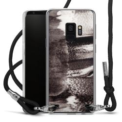 Carry Case Transparent Fabric black/silver