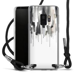 Carry Case Transparent Fabric black/silver