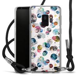 Carry Case Transparent Fabric black/silver