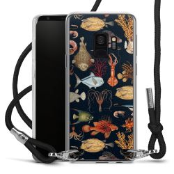 Carry Case Transparent Fabric black/silver