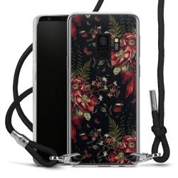 Carry Case Transparent Fabric black/silver