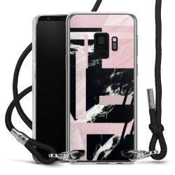 Carry Case Transparent Fabric black/silver