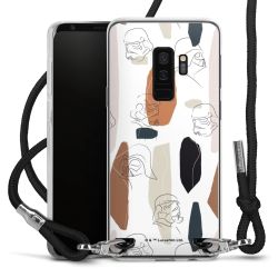 Carry Case Transparent Fabric black/silver