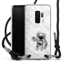 Carry Case Transparent Fabric black/silver