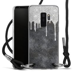 Carry Case Transparent Fabric black/silver