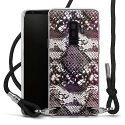 Carry Case Transparent Fabric black/silver