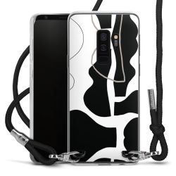 Carry Case Transparent Fabric black/silver