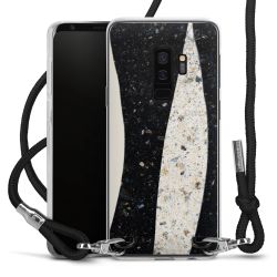 Carry Case Transparent Fabric black/silver