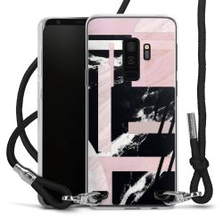 Carry Case Transparent Fabric black/silver