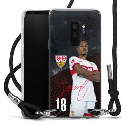 Carry Case Stoff schwarz/silber