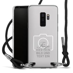 Carry Case Stoff schwarz/silber