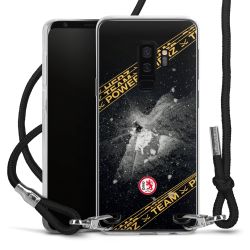 Carry Case Stoff schwarz/silber