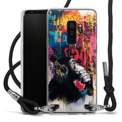 Carry Case Fabric black/silver