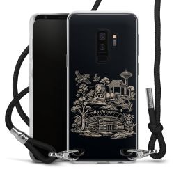 Carry Case Stoff schwarz/silber