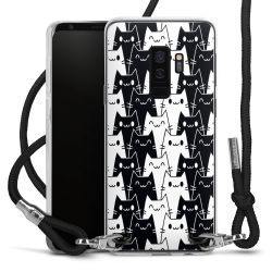 Carry Case Stoff schwarz/silber