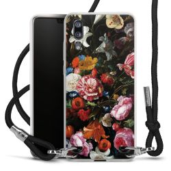 Carry Case Transparent Fabric black/silver